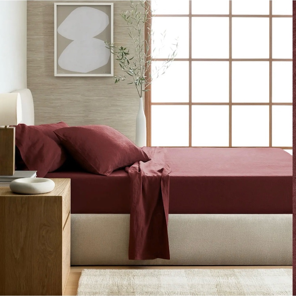 Quince European Linen Sheets